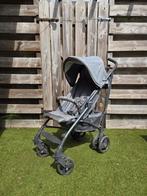 Buggy Chicco Liteway 2 grijs + regenhoes, Ophalen, Gebruikt, Overige merken, Verstelbare rugleuning