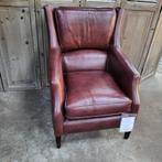 Fauteuil Picasso in kastanje bruin rundleer., Huis en Inrichting, Fauteuils, Ophalen, Nieuw, 50 tot 75 cm, Leer