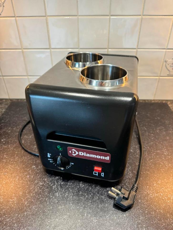 Diamond Chocolade Verwarmer - 2x 1L, Witgoed en Apparatuur, Overige Witgoed en Apparatuur, Zo goed als nieuw, Ophalen