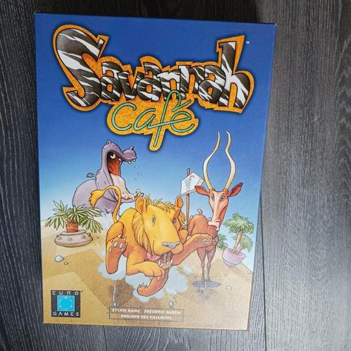 Nr 2) Savannah Cafe, Hobby en Vrije tijd, Gezelschapsspellen | Bordspellen, Zo goed als nieuw, Ophalen of Verzenden