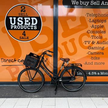 Cortina U4 Transport 3V Matt Black Fiets | Nette staat met g beschikbaar voor biedingen