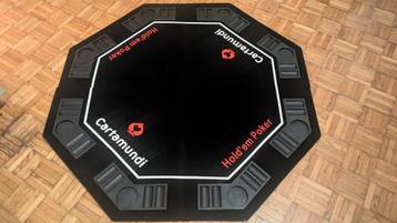 Cartamundi opvouwbare pokerblad +  eventueele toebehoren. beschikbaar voor biedingen