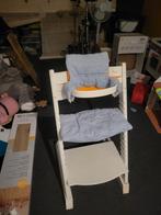 Triptrap stoel met accessoires, Ophalen, Gebruikt, Meegroeistoel, Stoelverkleiner