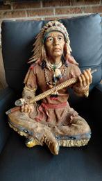 Groot Native American Beeld, Ophalen of Verzenden