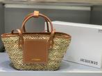 Jacquemus rieten tas, Verzenden, Nieuw, Bruin, Shopper