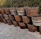 Wijnvat / whiskyvat  regenton 250L of een half vat, 150 liter of meer, Ophalen, Zo goed als nieuw, Hout