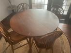 Vintage tafel met Georgian style Windsor stoelen, Antiek en Kunst, Antiek | Meubels | Stoelen en Banken, Ophalen