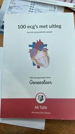 Ali Talib - 100 ecg's met uitleg, Ophalen of Verzenden, Zo goed als nieuw, Ali Talib