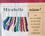Retro Reclame Folder 3 Suisses Mirabelle Wol + Patroon, Ophalen of Verzenden, Breien, Patroon of Boek