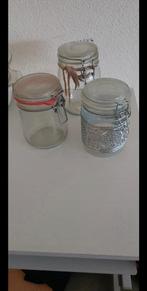 Weckpotten - Set van 3, Huis en Inrichting, Keuken | Keukenbenodigdheden, Ophalen of Verzenden, Gebruikt