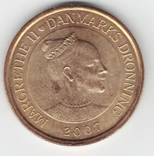 25-1289 Denemarken 20 kronen 2007, Postzegels en Munten, Munten | Europa | Niet-Euromunten, Losse munt, Overige landen, Verzenden