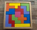 Houten Puzzel met Verschillende Vormen, 2 tot 4 jaar, 10 tot 50 stukjes, Ophalen of Verzenden, Zo goed als nieuw