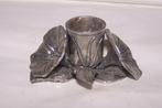 Prachtige Pewter Etain 95% zinken Art-Deco kandelaar. Nwst., Antiek en Kunst, Antiek | Tin, Ophalen of Verzenden