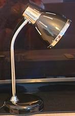 Mooie bureaulamp zwart/chroom, Ophalen of Verzenden, Zo goed als nieuw, Minder dan 50 cm