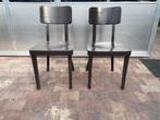4 eetkamerstoelen. Ideaal voor een feestje., Ophalen, Gebruikt, Bruin, Vier