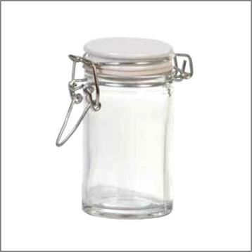 50 stuks - Weckpotje met keramische dop  70ML beschikbaar voor biedingen