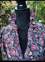 Paars, lila blouse met bloemetjes, mt 38/40, Kleding | Dames, Blouses en Tunieken, Maat 38/40 (M), Zara, Paars, Ophalen of Verzenden