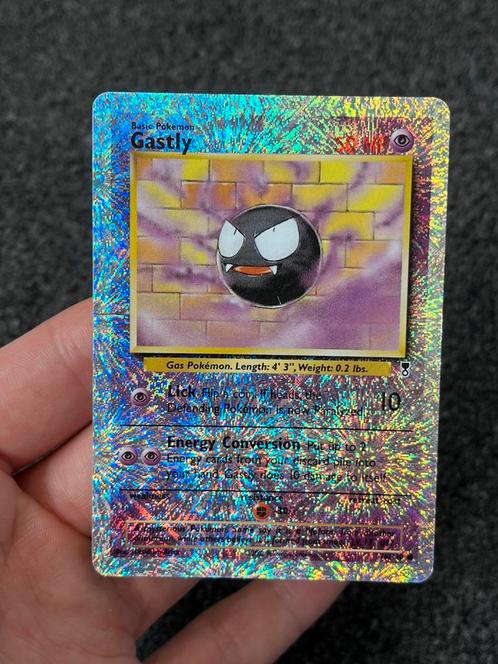 Pokémon Gastly Rev. holo #76 legendary collection, Hobby en Vrije tijd, Verzamelkaartspellen | Pokémon, Zo goed als nieuw, Losse kaart