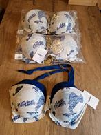 NIEUW SAPPH Bikinitop Voorgevormd blauw/wit motief in 3 mate, Ophalen, Nieuw, Blauw, Bikini