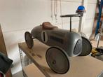 Vintage Metalen Trapauto Raceauto Stijl Zwaailicht, Antiek en Kunst, Ophalen