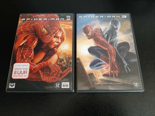 Spiderman 2 en 3, Tobey Maguire, Kirsten Dunst, James Franco, Cd's en Dvd's, Dvd's | Actie, Gebruikt, Actie, Vanaf 12 jaar, Ophalen of Verzenden