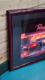 Vintage Rosie's Diner LED verlichte ingelijste poster., Ophalen, Gebruikt, ., .