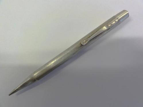 Unieke zilveren vulpotlood  EMRO, Verzamelen, Pennenverzamelingen, Gebruikt, Vulpotlood, Overige merken, Ophalen of Verzenden
