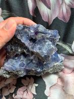 Te koop blauwe tanzaniet fluoriet, Verzamelen, Mineralen en Fossielen, Ophalen of Verzenden, Mineraal