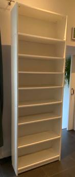 Billy boekenkast ikea wit 200 x 80 met opzetstuk, 200 cm of meer, Zo goed als nieuw, 25 tot 50 cm, 50 tot 100 cm