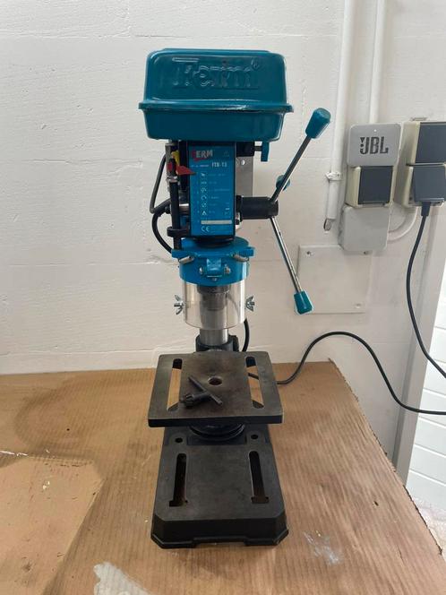 Ferm FTB-13 kolomboormachine, Doe-het-zelf en Verbouw, Gereedschap | Boormachines, Gebruikt, Kolomboormachine, Minder dan 400 watt