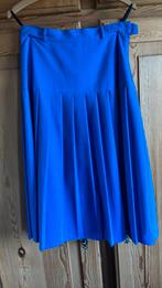 Vintage Canda plissé rok - Maat 40., Maat 38/40 (M), Blauw, Ophalen of Verzenden, Knielengte