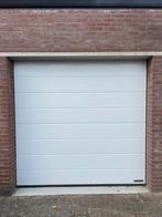 Hormann roldeur elektrische garagedeur 224x215 cm, Doe-het-zelf en Verbouw, Rolluiken, Ophalen, 200 cm of meer, Wit, Zo goed als nieuw