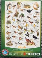 Eurographics Birds Puzzel - 1000 Stukjes, Ophalen of Verzenden, 500 t/m 1500 stukjes, Zo goed als nieuw, Legpuzzel