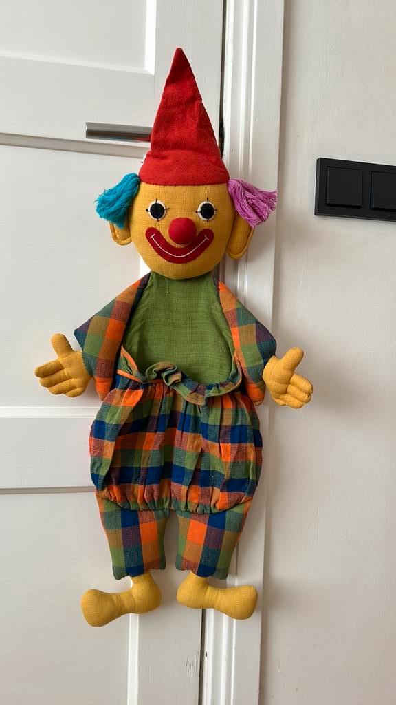 Handwoven handmade in Sri Lanka clown opberger Skorpi stijl, Verzamelen, Efteling, Zo goed als nieuw, Ophalen of Verzenden