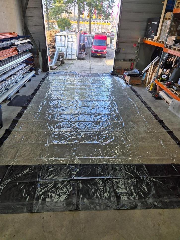 Grote scheiding zeilen voor loods, Doe-het-zelf en Verbouw, Overige Doe-het-zelf en Verbouw, Zo goed als nieuw, Ophalen of Verzenden