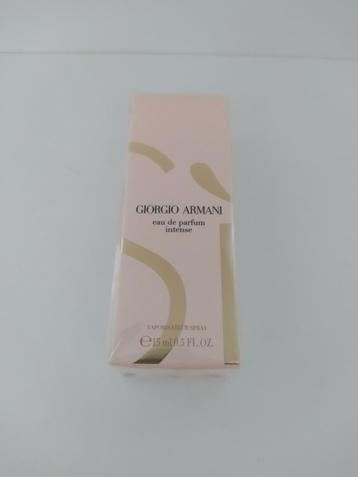 Nieuw Giorgio Armani Si Intense Parfum 15 ml Travelspray Org beschikbaar voor biedingen