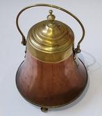 Rood koperen/messing Doofpot, eind 19e eeuw, Ophalen of Verzenden, Koper