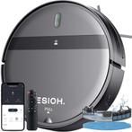 Esioh | Robotstofzuiger met Dweilfunctie | inclusief App, Nieuw, Ophalen of Verzenden, Robotstofzuiger, Reservoir