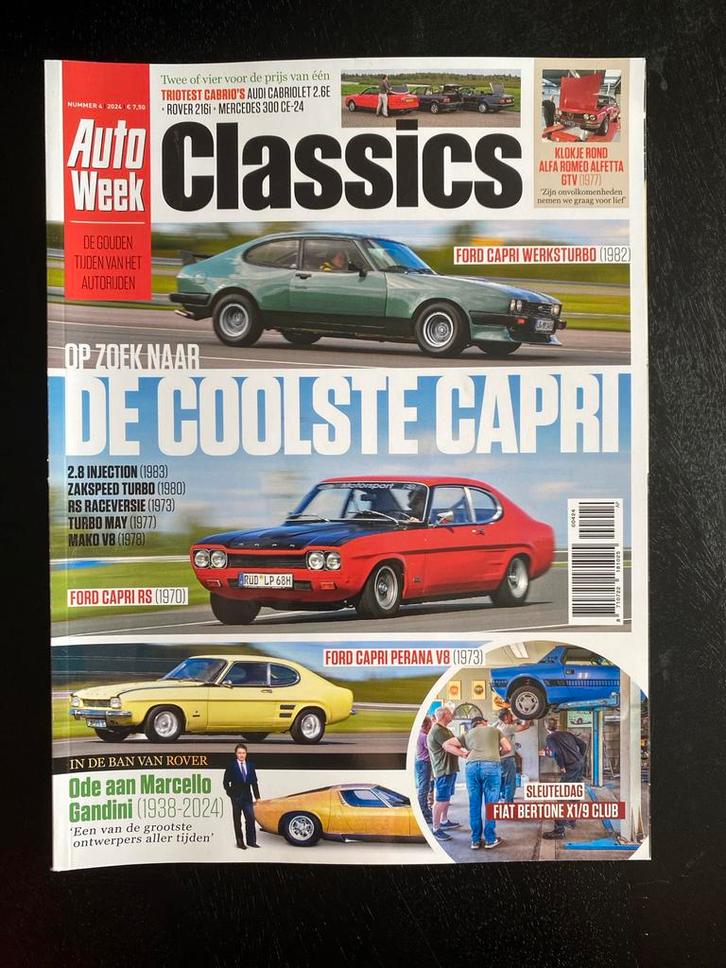 AutoWeek Classics: De Coolste Capri's!, Boeken, Auto's | Boeken, Nieuw, Algemeen, Verzenden