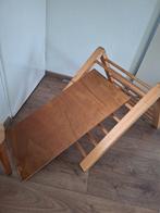 Opvouwbare Pikler-driehoek met glijplank – naturel hout, Ophalen, Gebruikt, Duw- of Trekspeelgoed