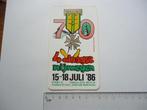 sticker oud Vierdaagse Nijmegen 1986 Knblo wandelsport, Verzenden, Zo goed als nieuw, Bedrijf of Vereniging