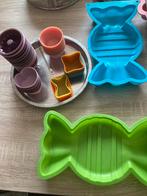 Siliconen Bakvormen + Boterkoekvorm, Ophalen of Verzenden, Gebruikt
