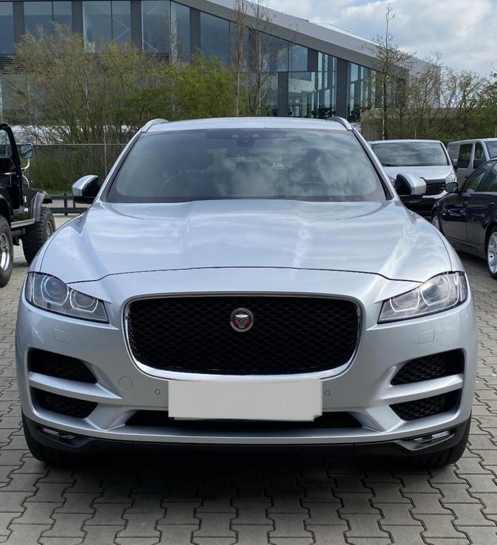 Jaguar F-Pace 2.0 d 180pk AWD Aut 2016 Grijs (evt plus BMW1), Auto's, Jaguar, Particulier, F-Pace, ABS, Achteruitrijcamera, Airbags