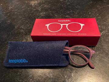 Looplabb. Leesbril Faust +1.00 Burgundy beschikbaar voor biedingen
