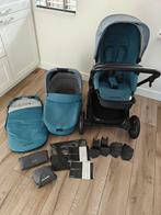 Easywalker Harvey 2 kinderwagen Ocean Blue., Zo goed als nieuw, Combiwagen, Verstelbare duwstang, Ophalen