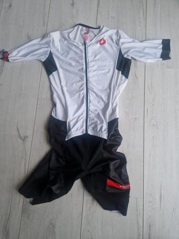 Triathlon Trisuit Castelli rosso corsa maat XL ZGAN beschikbaar voor biedingen