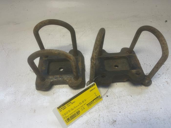 Bladveer achter van een Volkswagen Caddy, Auto-onderdelen, Ophanging en Onderstel, Volkswagen, Gebruikt, 3 maanden garantie, Verzenden