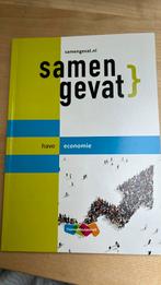 Samengevat Economie havo, Boeken, Schoolboeken, HAVO, Economie, Ophalen of Verzenden, Zo goed als nieuw