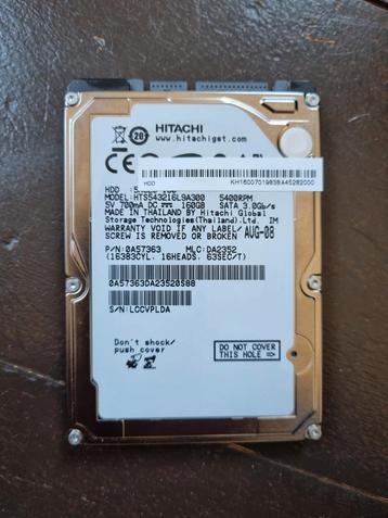 SATA 160Gb harddisk, 2.5 inch beschikbaar voor biedingen