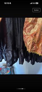 Barok jurk goud/zwart - XXL carnaval/themafeest, Kleding | Dames, Carnaval, Maat 46/48 (XL) of groter, Ophalen of Verzenden, Zo goed als nieuw